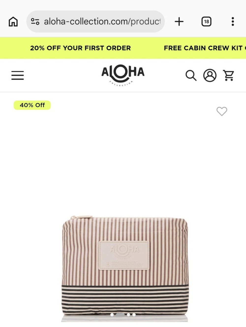 ALOHA Collection Small Pouch - Picture 2 of 4